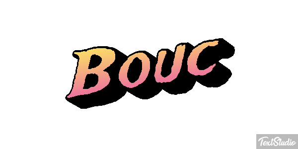 Bouc Efeito do texto