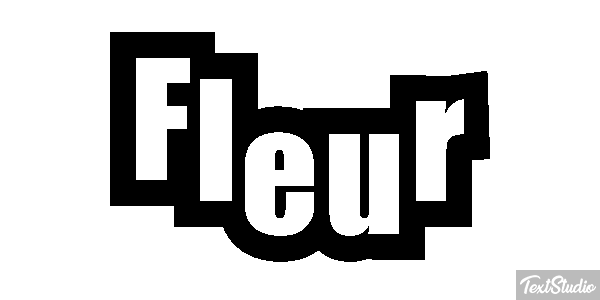 Fleur Efeito do texto