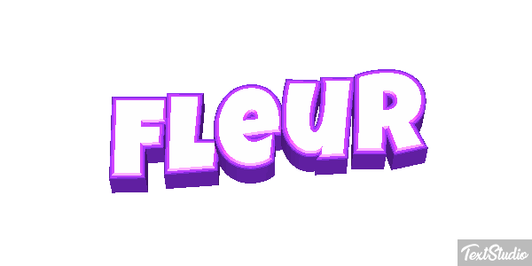 Fleur Efeito do texto
