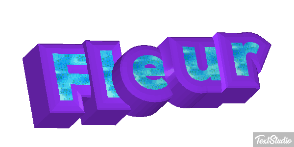 Fleur Efeito do texto