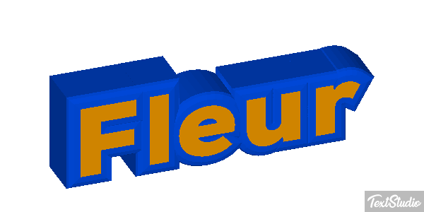 Fleur Efeito do texto