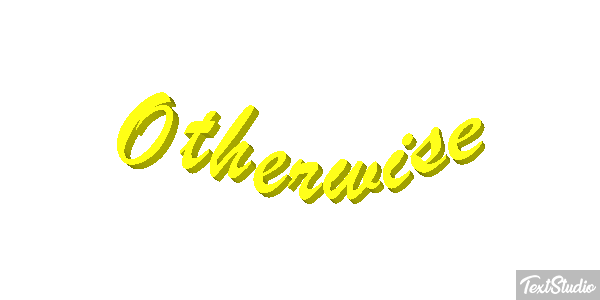 Otherwise Text effect