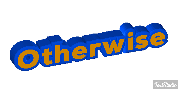 Otherwise Text effect