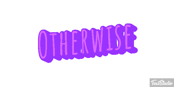 Otherwise Text effect