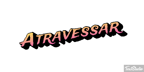 Atravessar テキスト効果