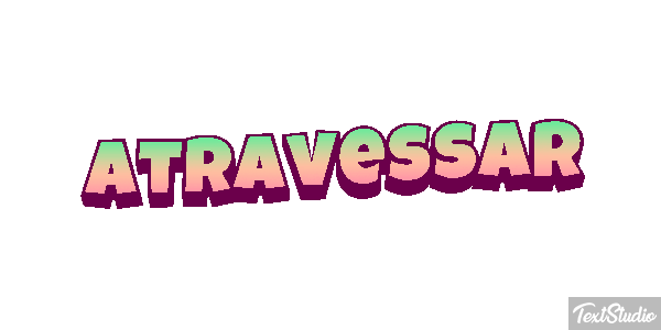 Atravessar テキスト効果