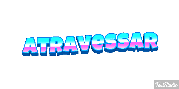 Atravessar テキスト効果
