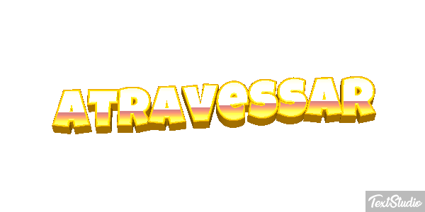 Atravessar テキスト効果