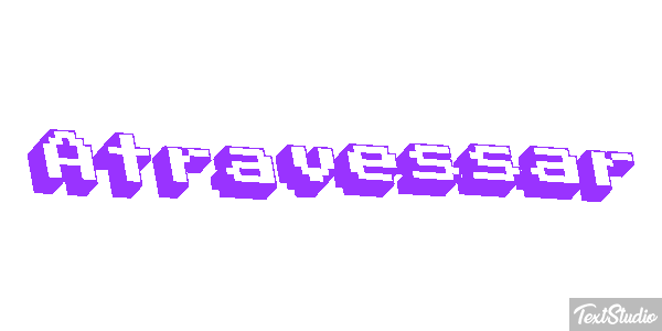 Atravessar テキスト効果
