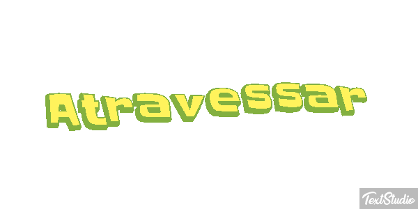 Atravessar テキスト効果