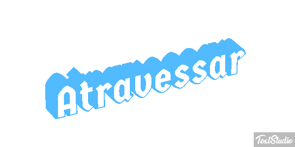 Atravessar テキスト効果