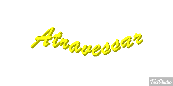 Atravessar テキスト効果