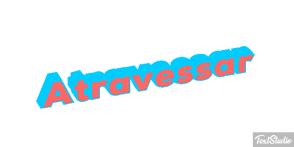 Atravessar テキスト効果