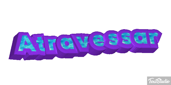 Atravessar テキスト効果