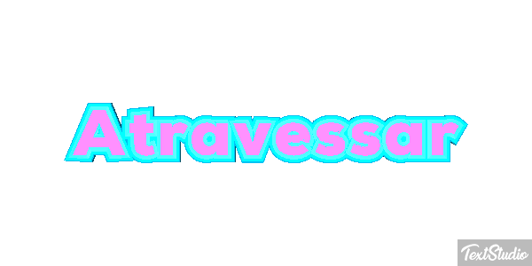 Atravessar テキスト効果