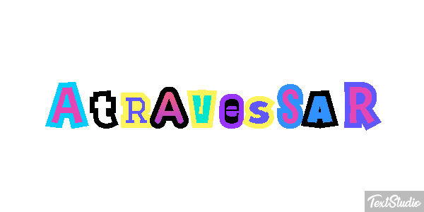 Atravessar テキスト効果