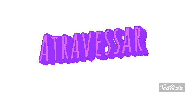 Atravessar テキスト効果