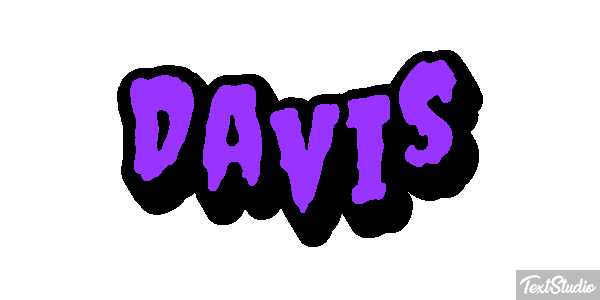Davis Text effect
