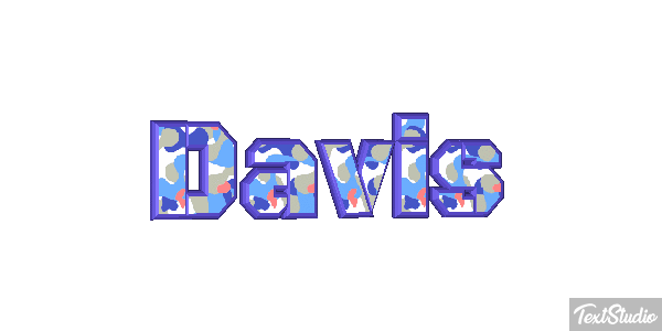 Davis Text effect