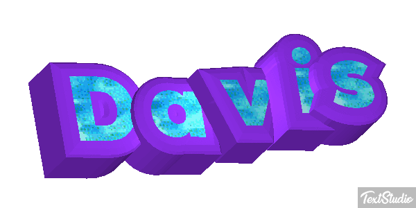 Davis Text effect