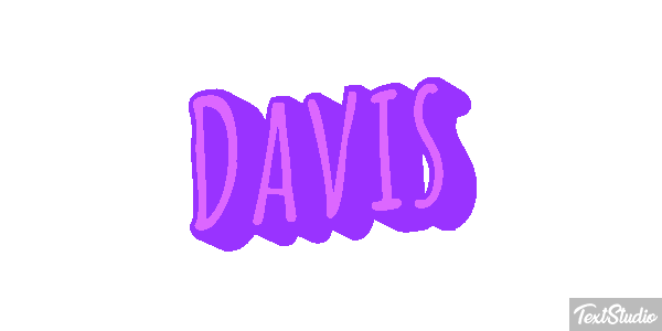 Davis Text effect