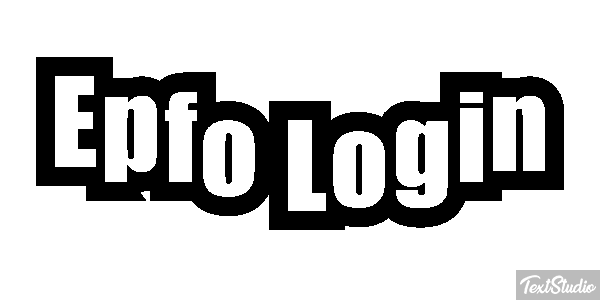 Epfo Login Efekt tekstowy