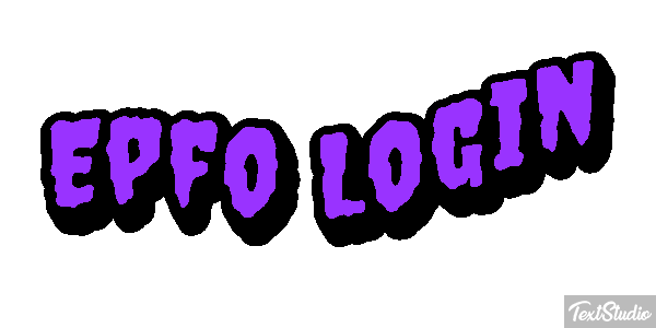 Epfo Login Efekt tekstowy