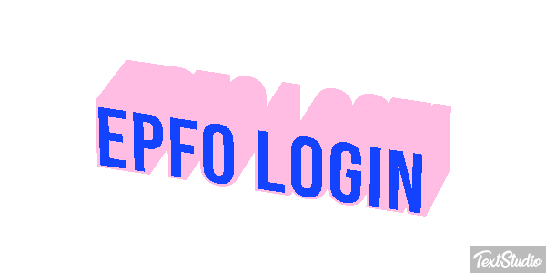Epfo Login Efekt tekstowy
