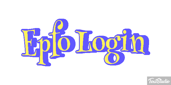 Epfo Login Efekt tekstowy