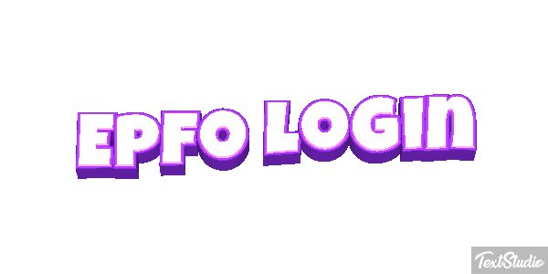 Epfo Login Efekt tekstowy