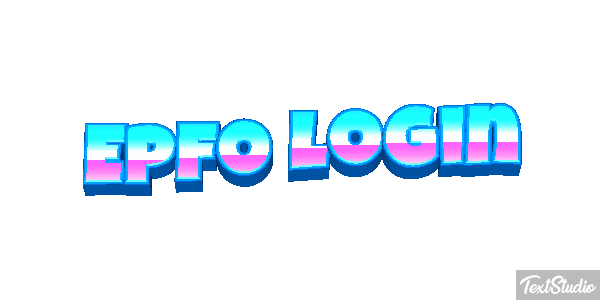 Epfo Login Efekt tekstowy