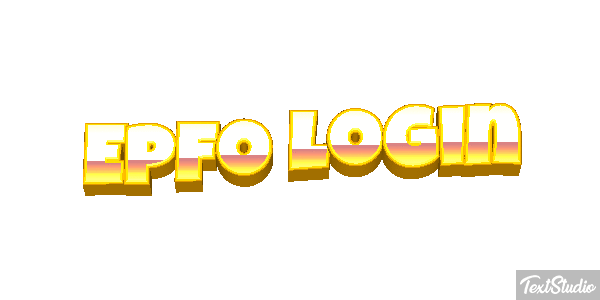 Epfo Login Efekt tekstowy