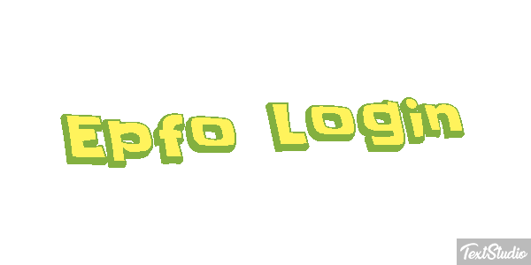Epfo Login Efekt tekstowy
