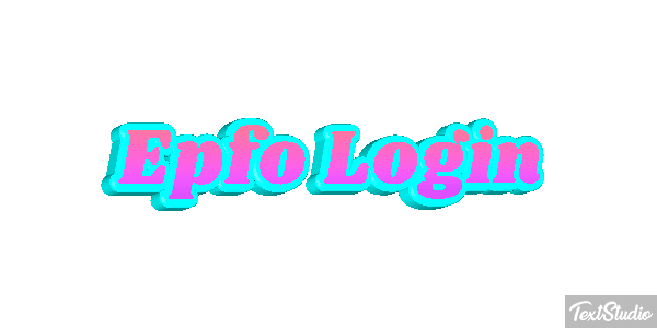 Epfo Login Efekt tekstowy
