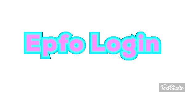 Epfo Login Efekt tekstowy