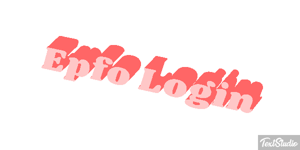 Epfo Login Efekt tekstowy