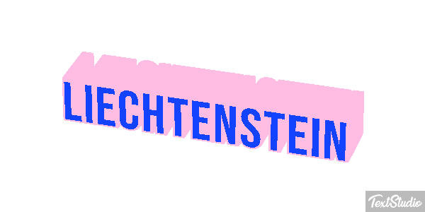 Liechtenstein Text effect