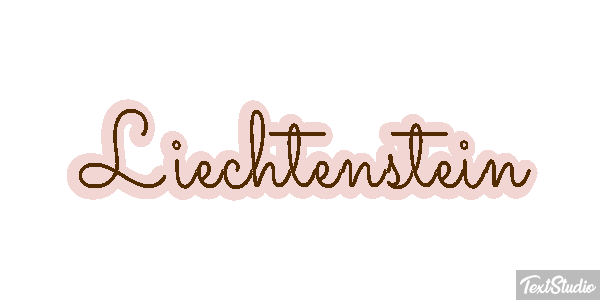 Liechtenstein Text effect