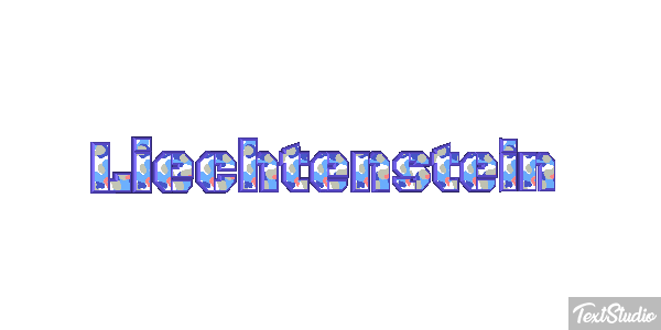 Liechtenstein Text effect