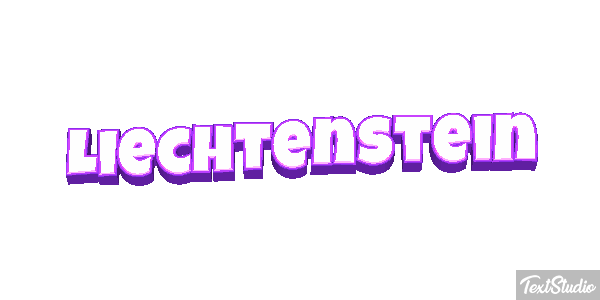 Liechtenstein Text effect