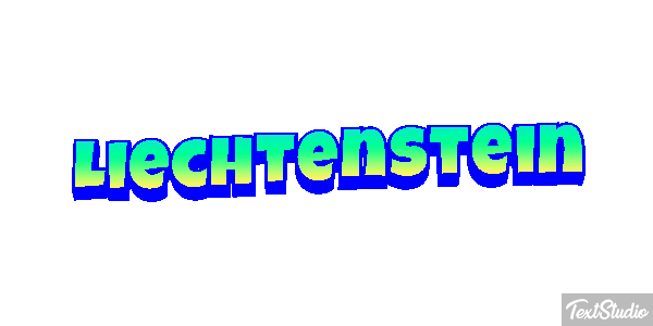 Liechtenstein Text effect