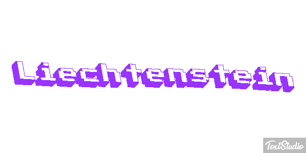 Liechtenstein Text effect