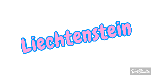 Liechtenstein Text effect