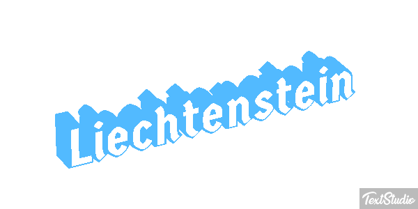 Liechtenstein Text effect