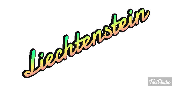 Liechtenstein Text effect
