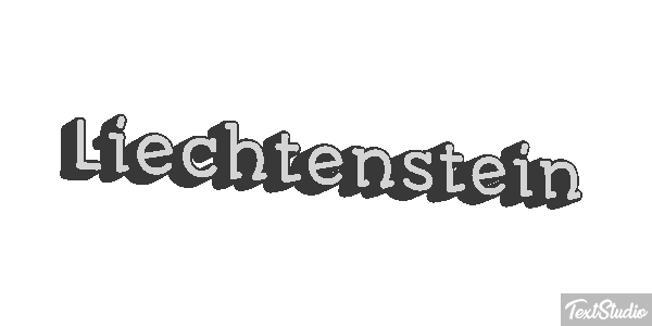 Liechtenstein Text effect