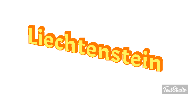 Liechtenstein Text effect
