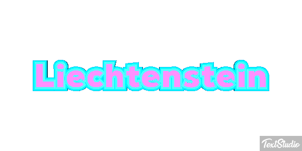 Liechtenstein Text effect