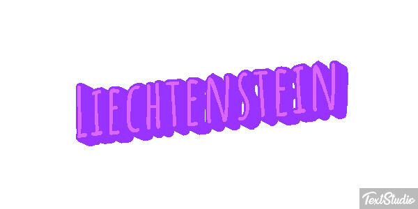 Liechtenstein Text effect