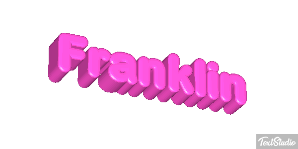 Franklin Efekt tekstowy